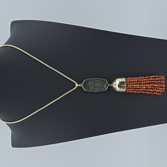 Kendra Scott "Monroe" Tassel Pendant Necklace - Picture 4 of 8